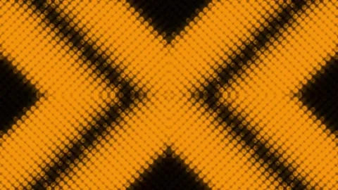 Lights Board Loop LED Background Animation Lights Flashing Wall Stock Footage 305492579