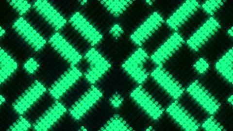 Lights Board Loop LED Background Animation Lights Flashing Wall Stock Footage 310873009