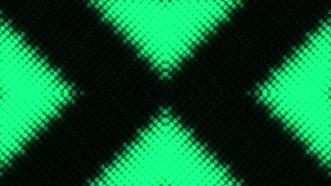 Lights Board Loop LED Background Animation Lights Flashing Wall Stock Footage 310873020