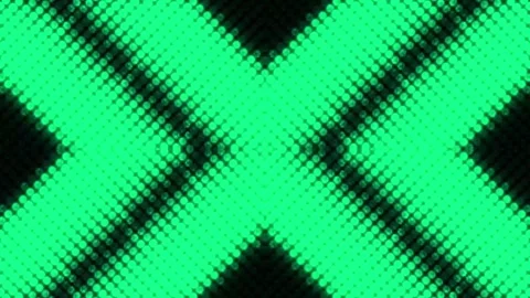 Lights Board Loop LED Background Animation Lights Flashing Wall Stock Footage 310873023