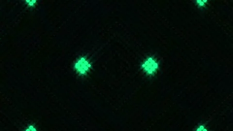 Lights Board Loop LED Background Animation Lights Flashing Wall Stock Footage 310873025
