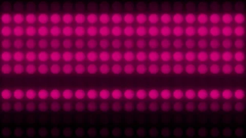 Lights Board Loop LED Background Animation Lights Flashing Wall Stock Footage 310873306