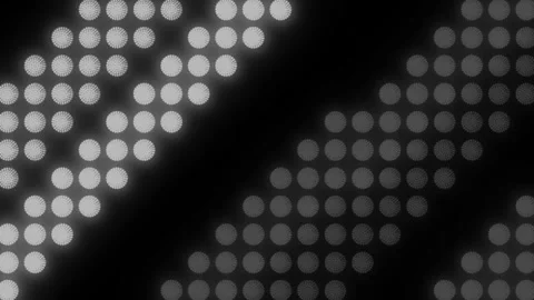 Lights Board Loop LED Background Animation Lights Flashing Wall Stock Footage 310873332