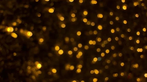 Lights bockhe background yellow blur video Stock Footage 298515741