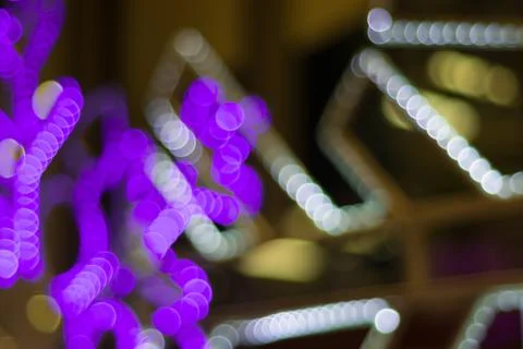 Lights bokeh Stock Photos