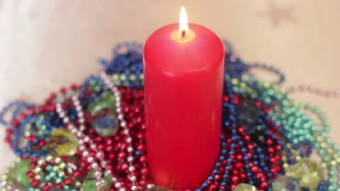 Lights The Candle Stock Footage 91867274