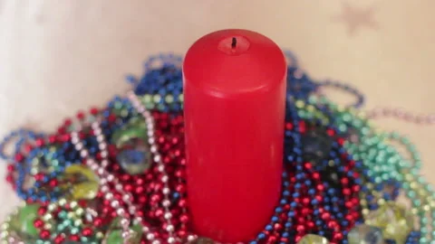Lights The Candle Stock Footage 91867277