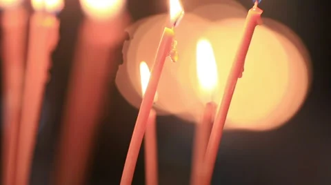 Lights Candles Video stock 42563519
