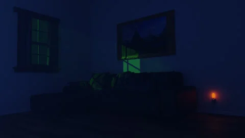 Lights cast Shadow Stock Footage 187961121