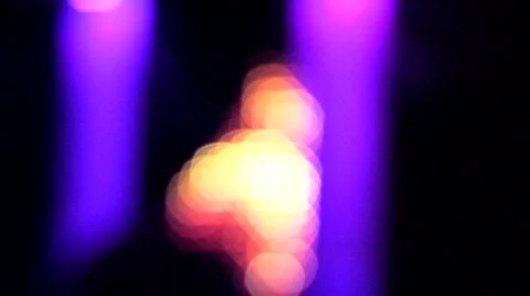 Lights in a Club (Abstract) Stock Footage 6359689