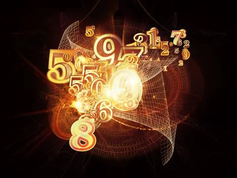 Lights of Code Illustrazione stock