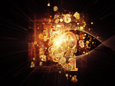 Lights of Code Stockillustratie