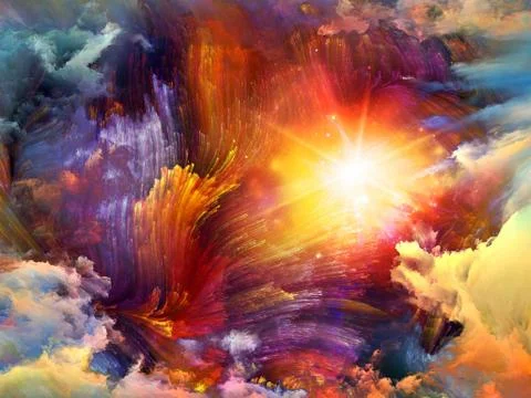 Lights of Color Stock Illustration