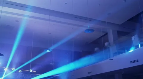 Lights at a concert Stock Footage 55875851