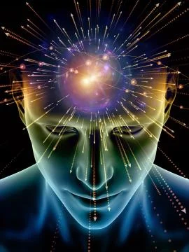 Lights of Consciousness Stock Illustration