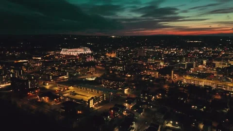 Lights Dazzle - Syracuse, NY Stock Footage 336558644