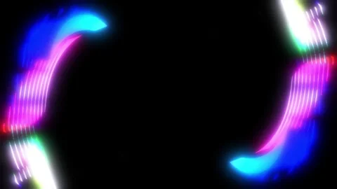 Lights of Different Shapes Background VJ Loop 4K 60 FPS Stock Footage 262460283