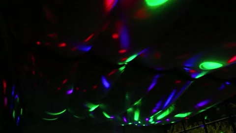 Lights in a discotheque Stock Footage 113852457