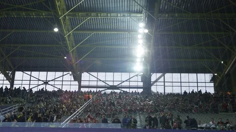 Lights of Dortmund v Monaco Stock Footage 77027948