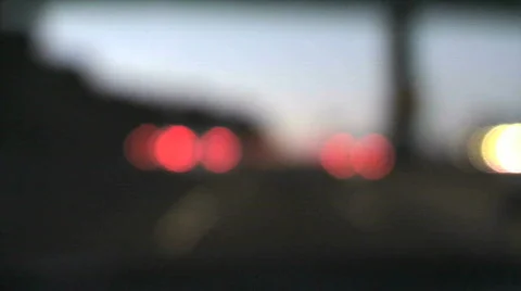 Lights Driving Stock Footage 284101