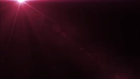 Lights effects animation 3 colors blue, orange and red lights overlay Stock Footage 282403857