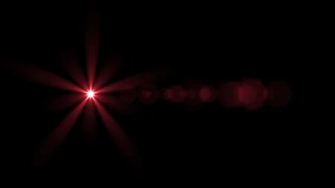 Lights effects animation 5 colors blue, red, orange, green and yellow lights Stock Footage 282479154