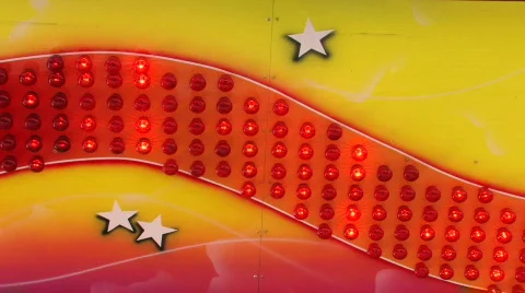 Lights at the fair 4 Video stock 716770