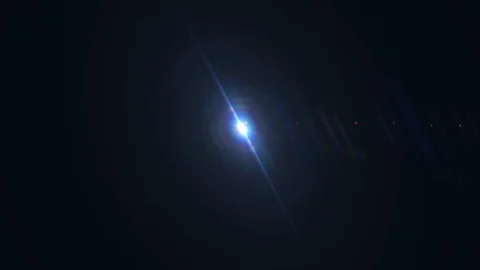 Lights flares motion background glow light bright blue video footage for footage Stock Footage 110645583