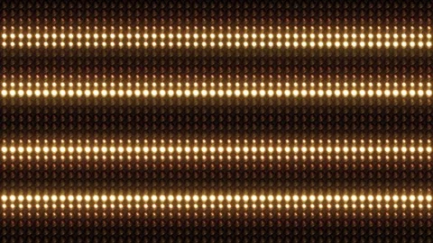 Lights Flashing Board 4K Loop LED Background Animation Blinking Lights Wall Stock-Footage 243891584