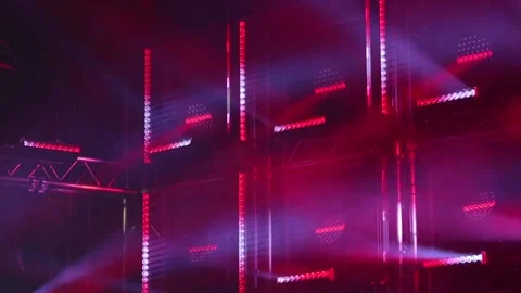 Lights flashing spotlights 库存影片 96261067