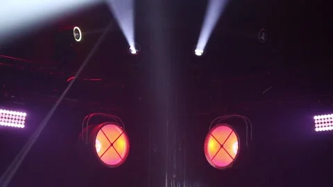 Lights flashing spotlights Vidéo 96314486