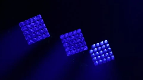 Lights flashing spotlights 库存影片 97781175