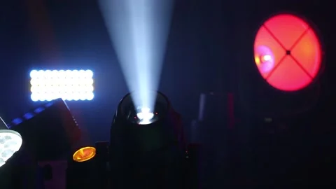 Lights flashing spotlights Vidéo 97781225