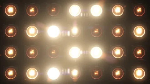 Lights Flashing VJ Loop Stock Footage 72374028