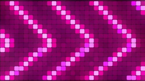 Lights Flashing VJ Loop Glow Purple Wall of Lights Blinking Video stock 83245600
