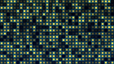 Lights Flashing Wall Bulbs Pattern Static Flash Stage Vj Loop Stock Footage 338157120