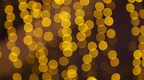 Lights garland out of focus Stock Footage 58718772