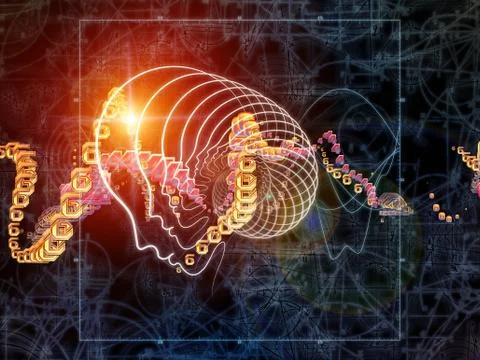 Lights of Geometry イラスト素材