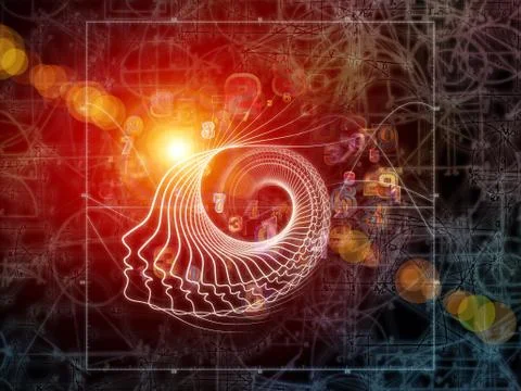 Lights of Geometry イラスト素材