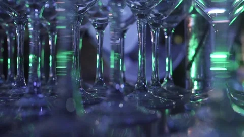 Lights glass Stock Footage 76243666