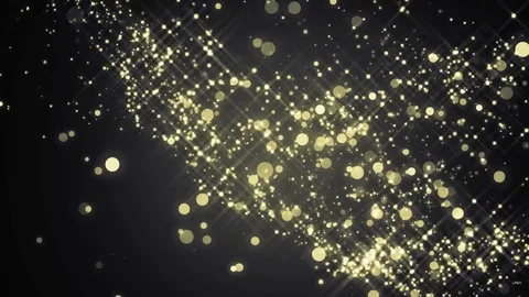 Lights gold bokeh background. Stock Footage 71653122