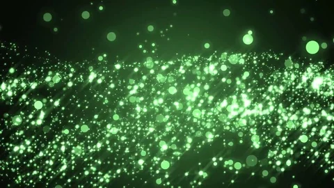 Lights green bokeh background. Stock Footage 71652921