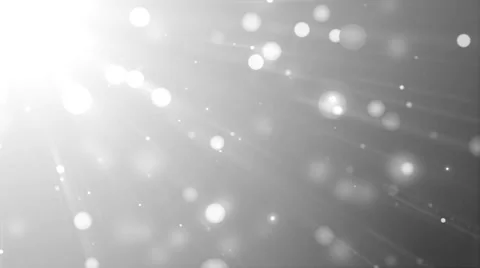 Lights grey bokeh background. Video stock 50289003