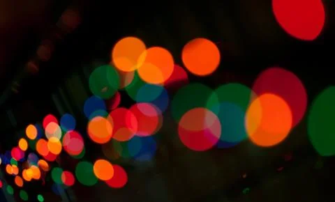 Lights of holyday Stock Photos