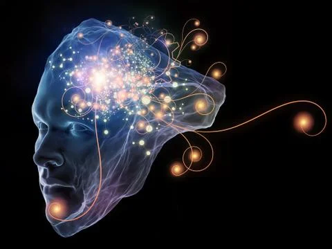 Lights of Intellect Stock Illustration