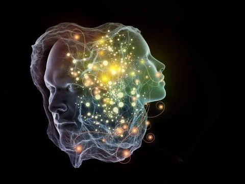 Lights of Intellect Stock Illustration