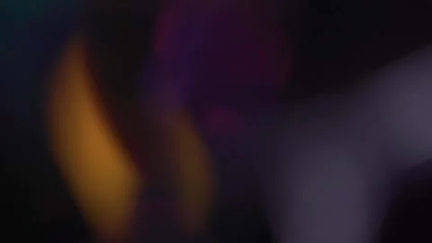 Lights Leaks Overlay on Black Background. Concept the Motion of Bokeh. Natural Stock Footage 288965223