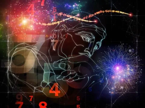 Lights of Logic Stockillustratie