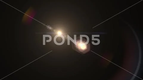 Lights for logo optical lens star flares shiny illustration background new Stock Illustration