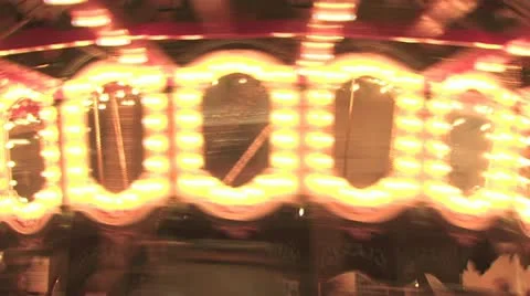 Lights On A Merry-Go-Round 動画素材 19099227
